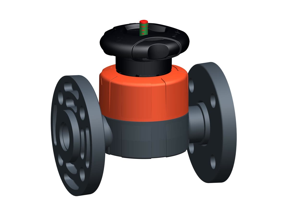 GF Type 517 PVC-U Diaphragm Valve