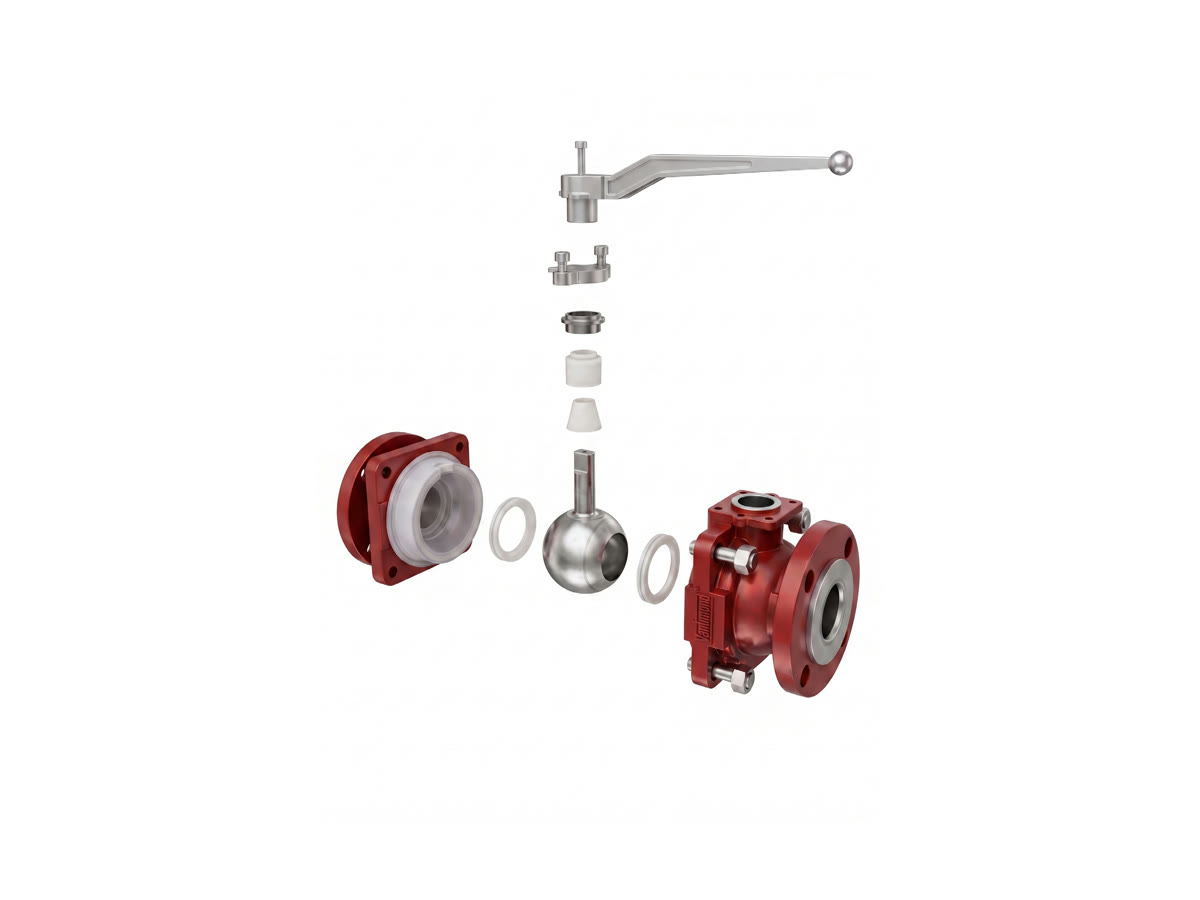 Vantimond VF Series Lined Valve Series
