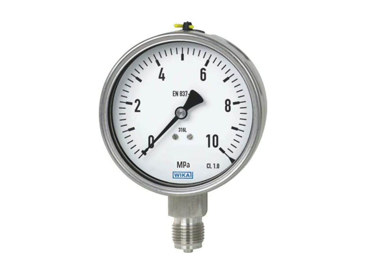 WIKA 232.50 / 233.50 Stainless-steel Bourdon Tube Pressure Gauge